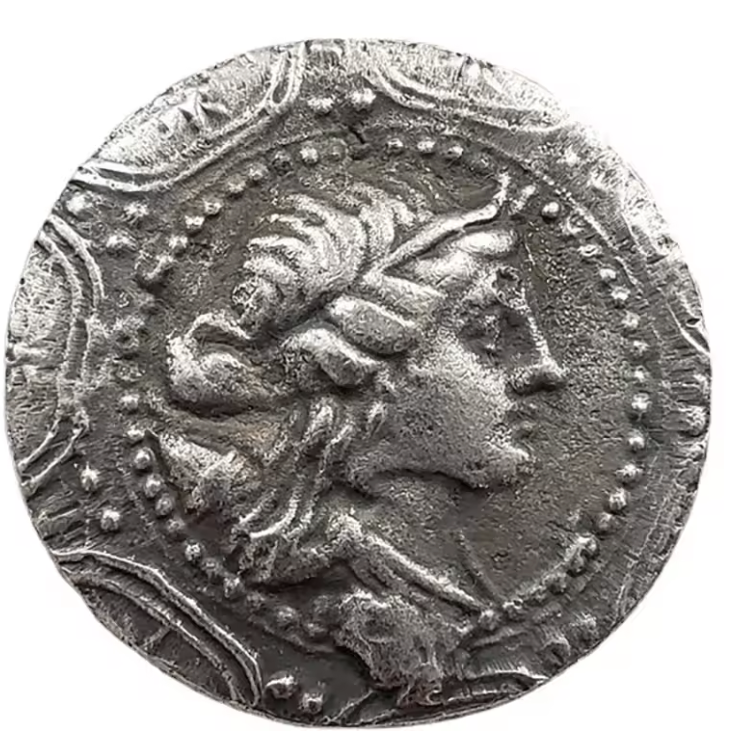 Ancient Greek Goddess Coin
